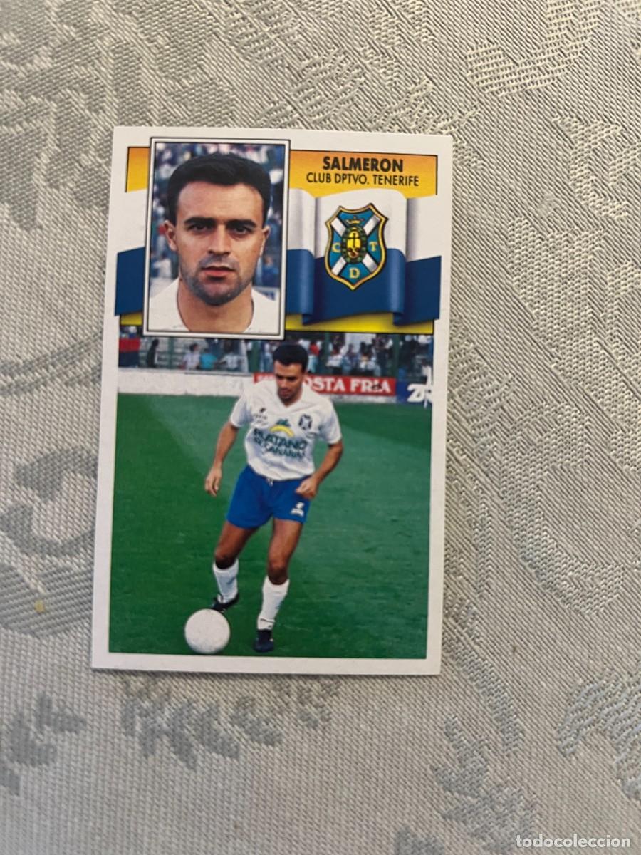 Cromos de F&uacute;tbol: SALMER&Oacute;N TENERIFE NUEVO EDICIONES ESTE 1990/91 90-91