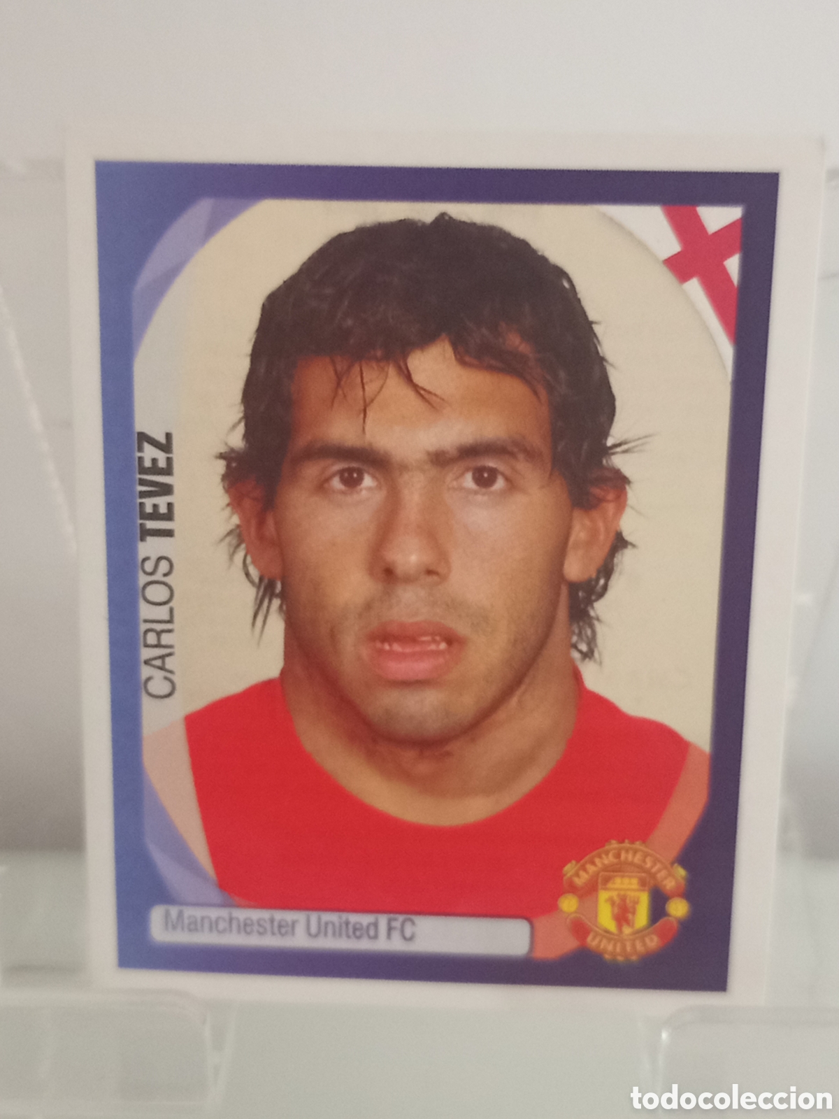 Figurine di Calcio: ❇️ CROMO ⚽ T&Eacute;VEZ MANCHESTER UNITED 246 2007 2008 07 08 UEFA CHAMPIONS LEAGUE PANINI SIN PEGAR ❇️