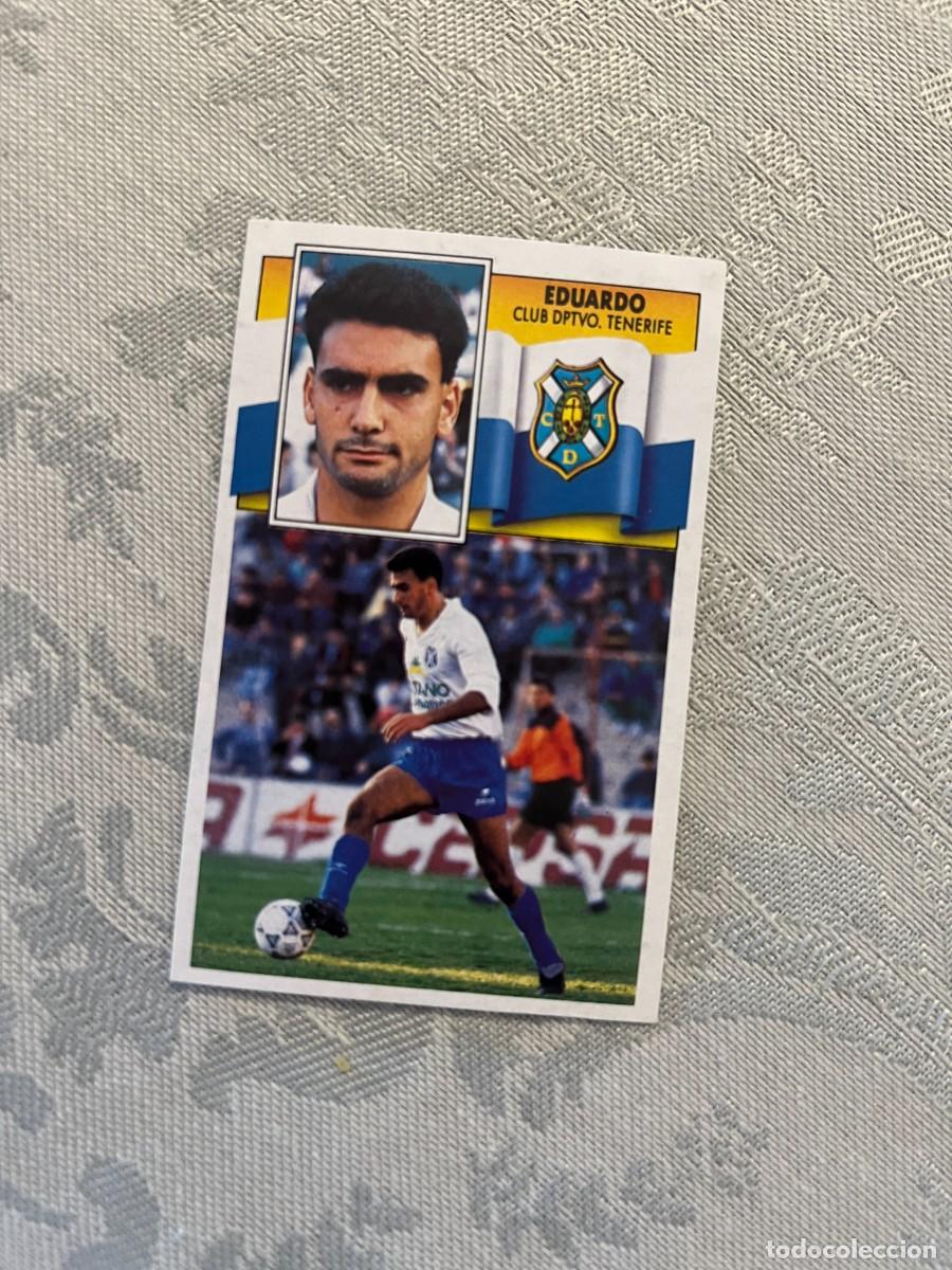 Cromos de F&uacute;tbol: EDUARDO TENERIFE NUEVO EDICIONES ESTE 1990/91 90-91