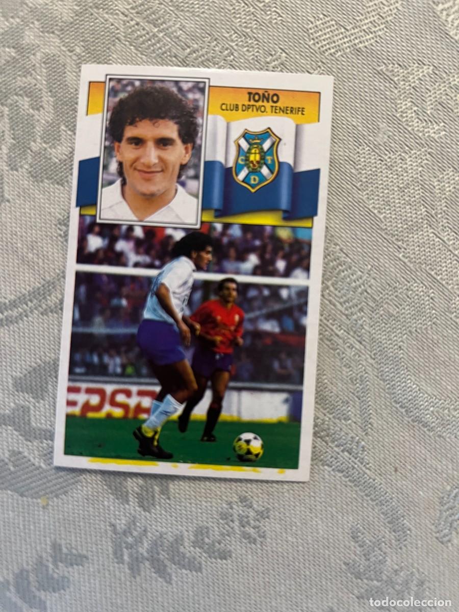 Figurine di Calcio: TO&Ntilde;O TENERIFE NUEVO EDICIONES ESTE 1990/91 90-91