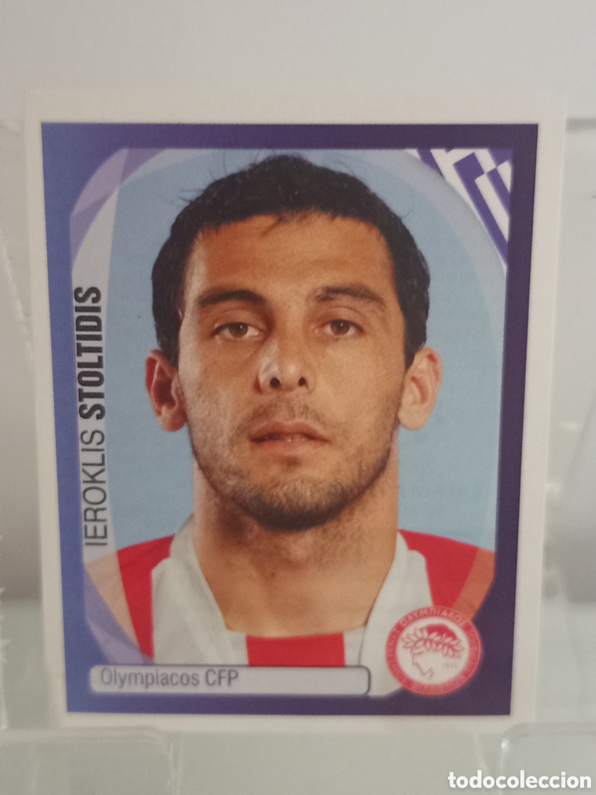 Figurine di Calcio: ❇️ CROMO ⚽ STOLTIDIS OLYMPIACOS 273 2007 2008 07 08 UEFA CHAMPIONS LEAGUE PANINI SIN PEGAR ❇️