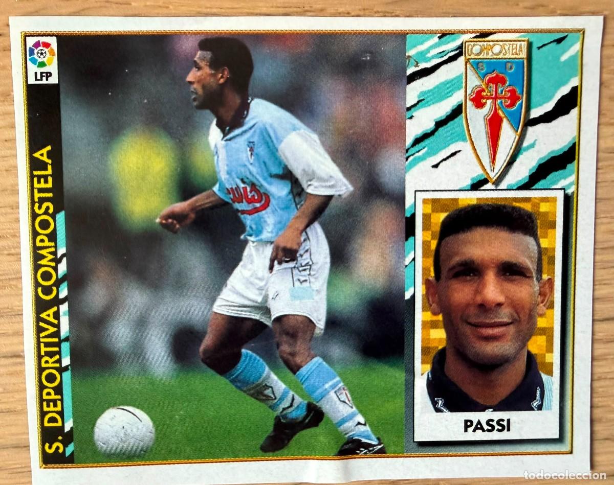 Figurine di Calcio: PASSI COMPOSTELA 97 98 1997 1998 LIGA EDICIONES ESTE RECORTADO STICKER