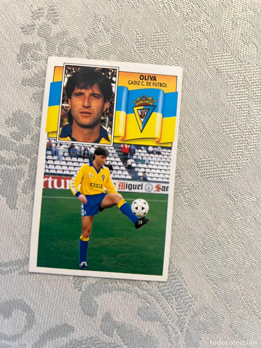 Cromos de F&uacute;tbol: OLIVA C&Aacute;DIZ NUEVO EDICIONES ESTE 1990/91 90-91