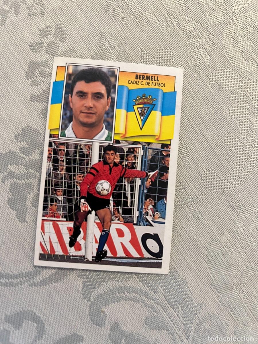 Cromos de F&uacute;tbol: BERMELL C&Aacute;DIZ NUEVO EDICIONES ESTE 1990/91 90-91