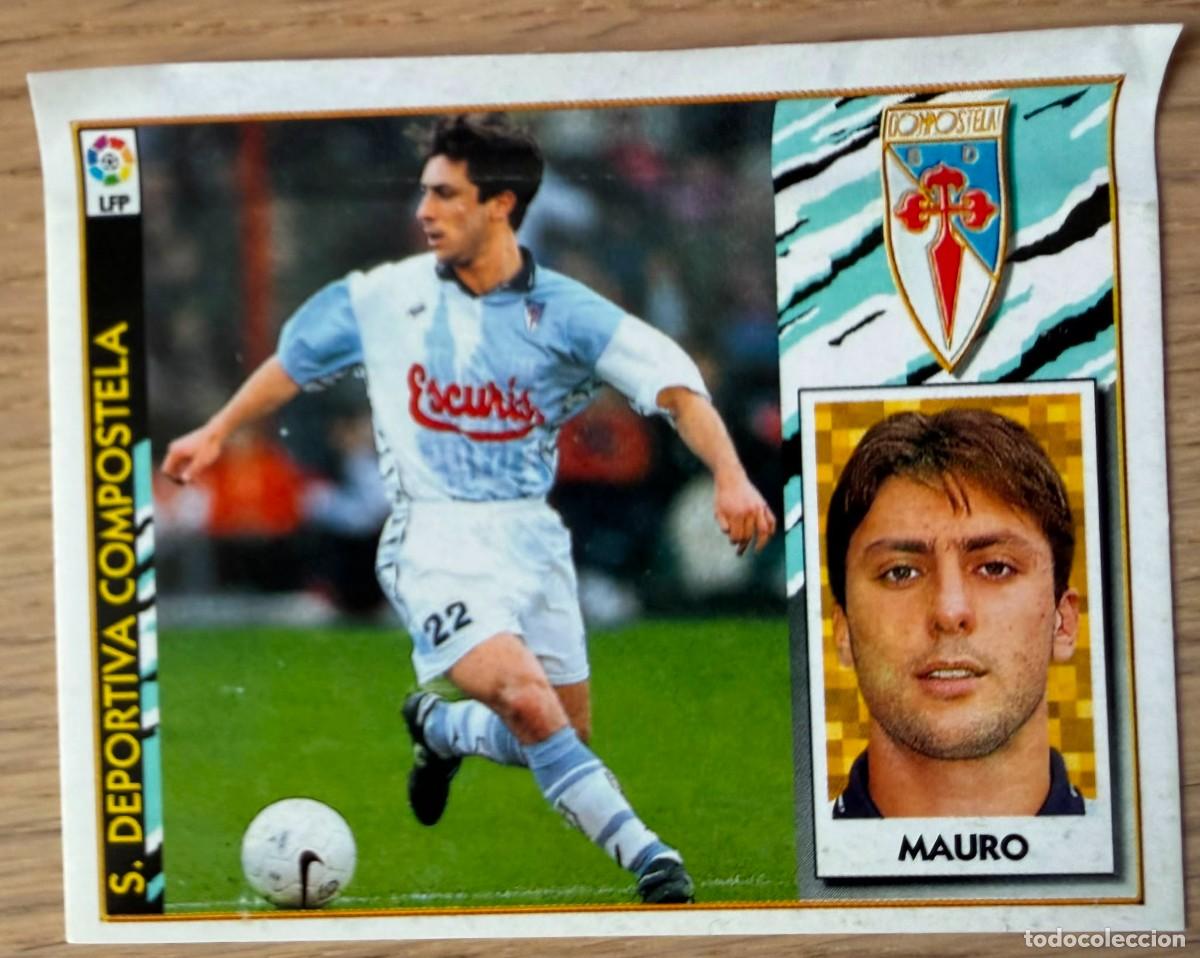Cromos de F&uacute;tbol: MAURO COMPOSTELA 97 98 1997 1998 LIGA EDICIONES ESTE VENTANILLA STICKER
