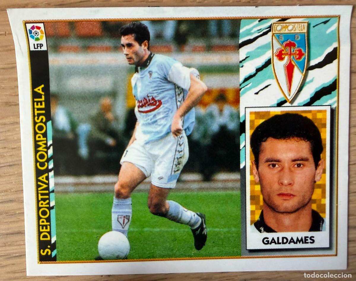 Cromos de F&uacute;tbol: GALDAMES COMPOSTELA 97 98 1997 1998 LIGA EDICIONES ESTE VENTANILLA STICKER