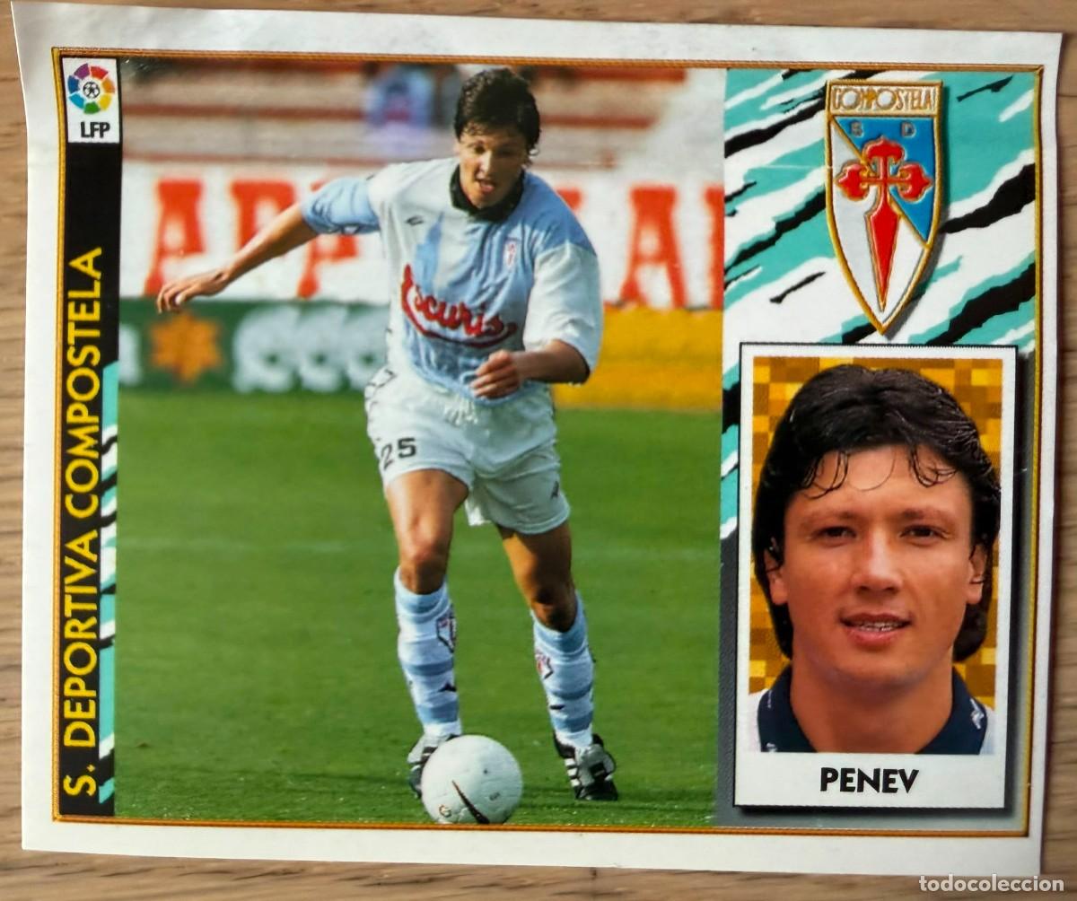 Cromos de F&uacute;tbol: PENEV COMPOSTELA 97 98 1997 1998 LIGA EDICIONES ESTE VENTANILLA STICKER