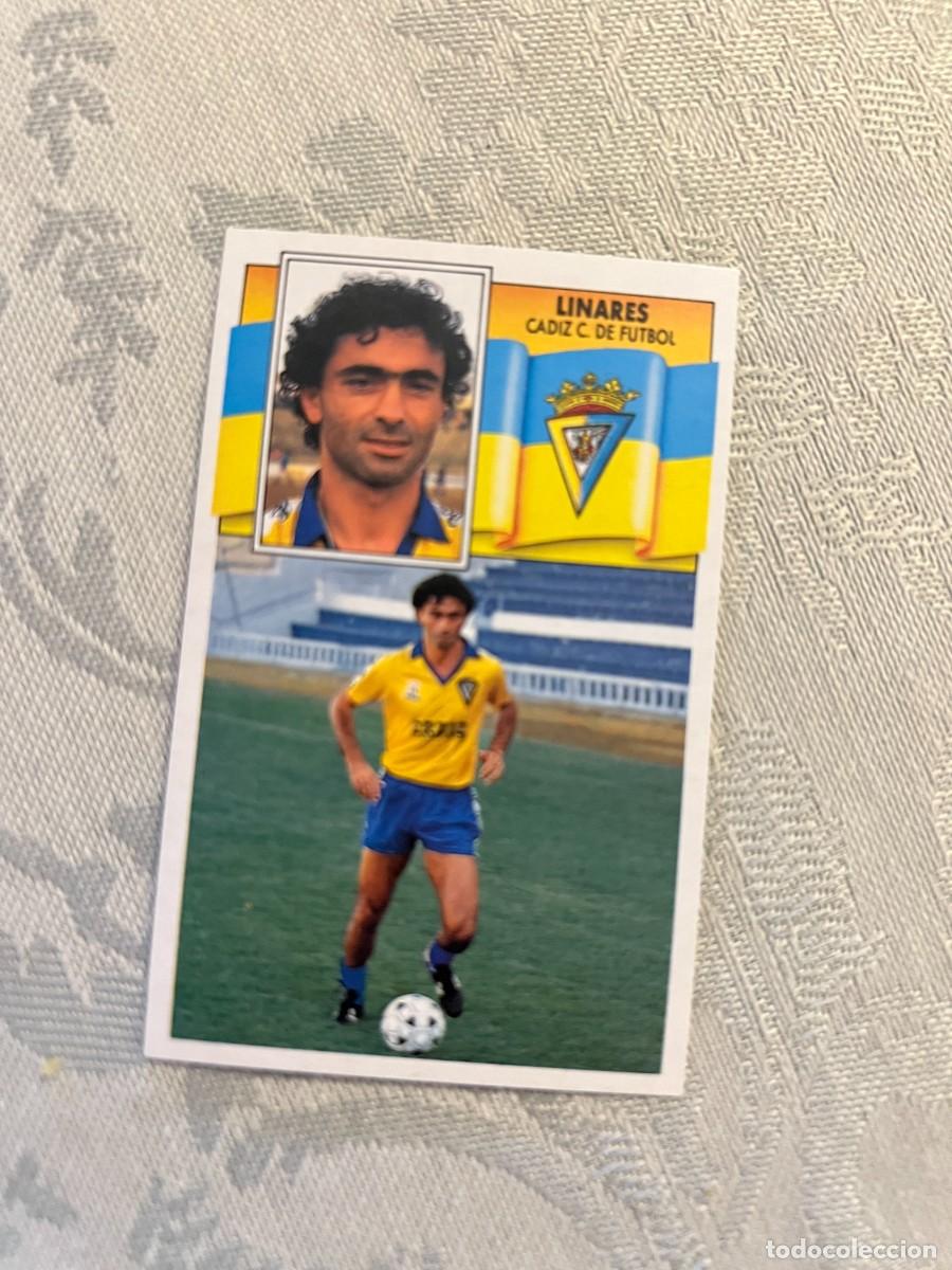 Cromos de F&uacute;tbol: LINARES C&Aacute;DIZ NUEVO EDICIONES ESTE 1990/91 90-91