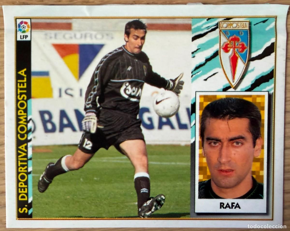 Cromos de F&uacute;tbol: RAFA COMPOSTELA 97 98 1997 1998 LIGA EDICIONES ESTE VENTANILLA STICKER