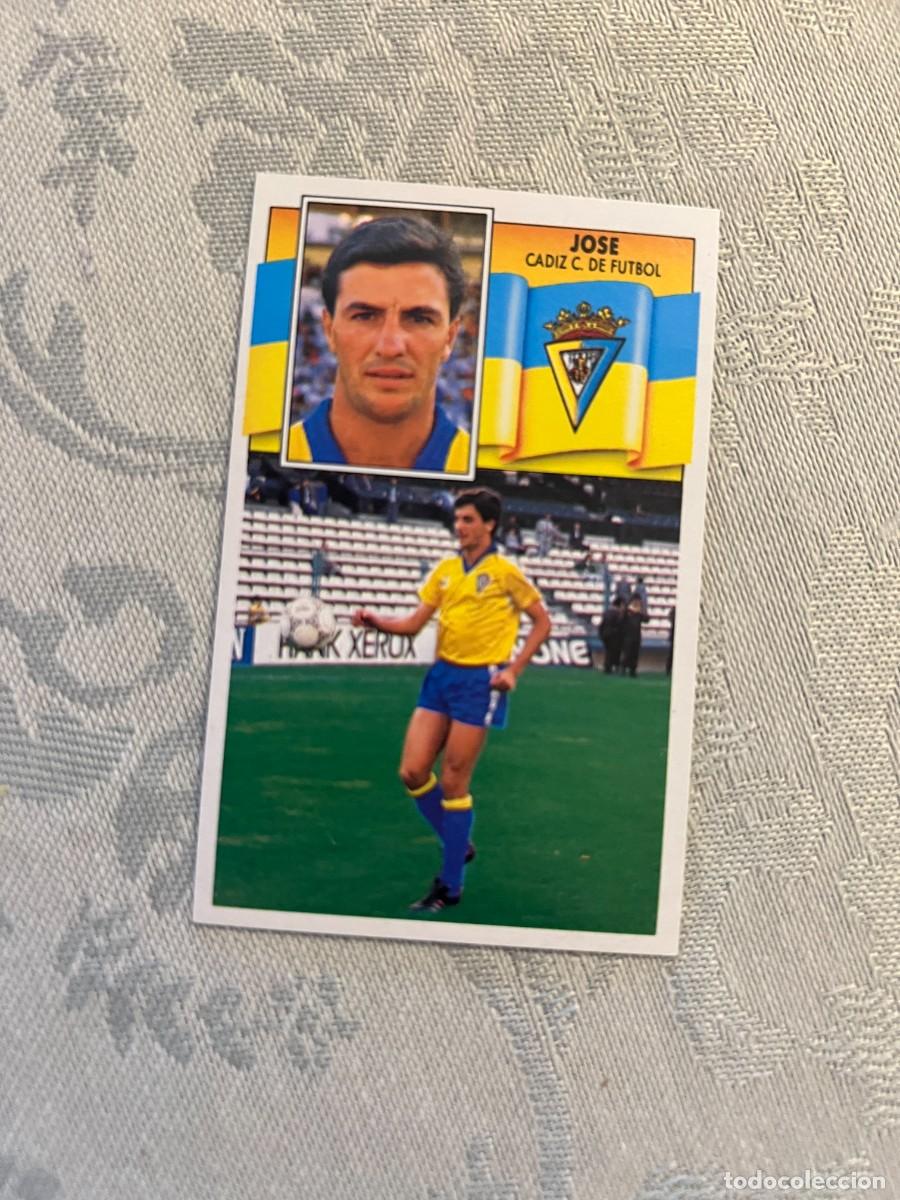 Cromos de F&uacute;tbol: JOS&Eacute; C&Aacute;DIZ NUEVO EDICIONES ESTE 1990/91 90-91