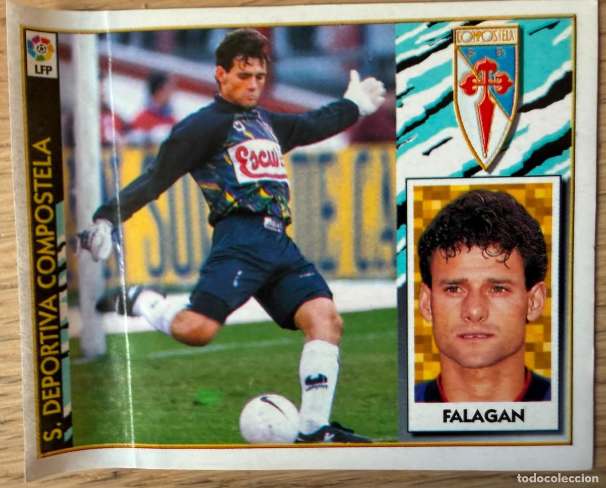 Cromos de F&uacute;tbol: FALAGAN BAJA COMPOSTELA 97 98 1997 1998 LIGA EDICIONES ESTE VENTANILLA STICKER
