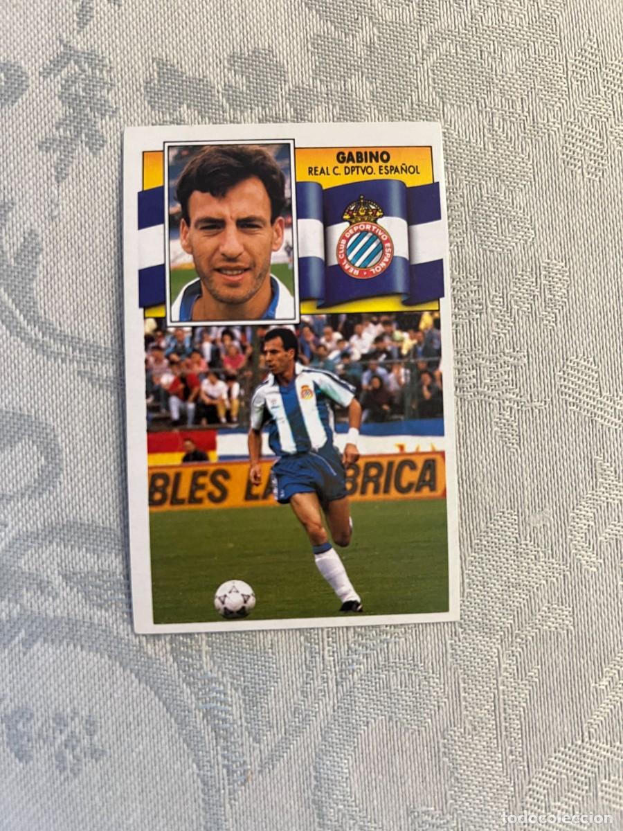 Cromos de F&uacute;tbol: GABINO ESPA&Ntilde;OL NUEVO EDICIONES ESTE 1990/91 90-91