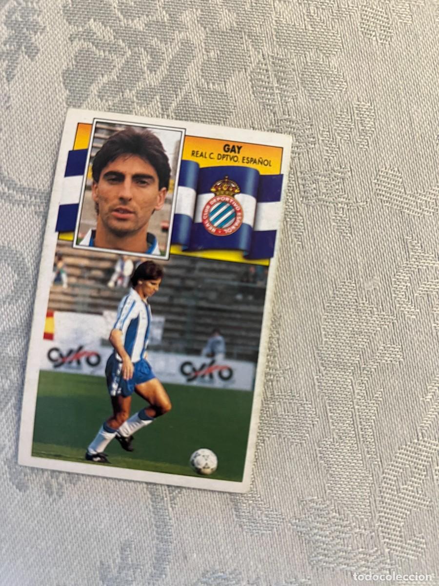 Cromos de F&uacute;tbol: GAY ESPA&Ntilde;OL NUEVO EDICIONES ESTE 1990/91 90-91