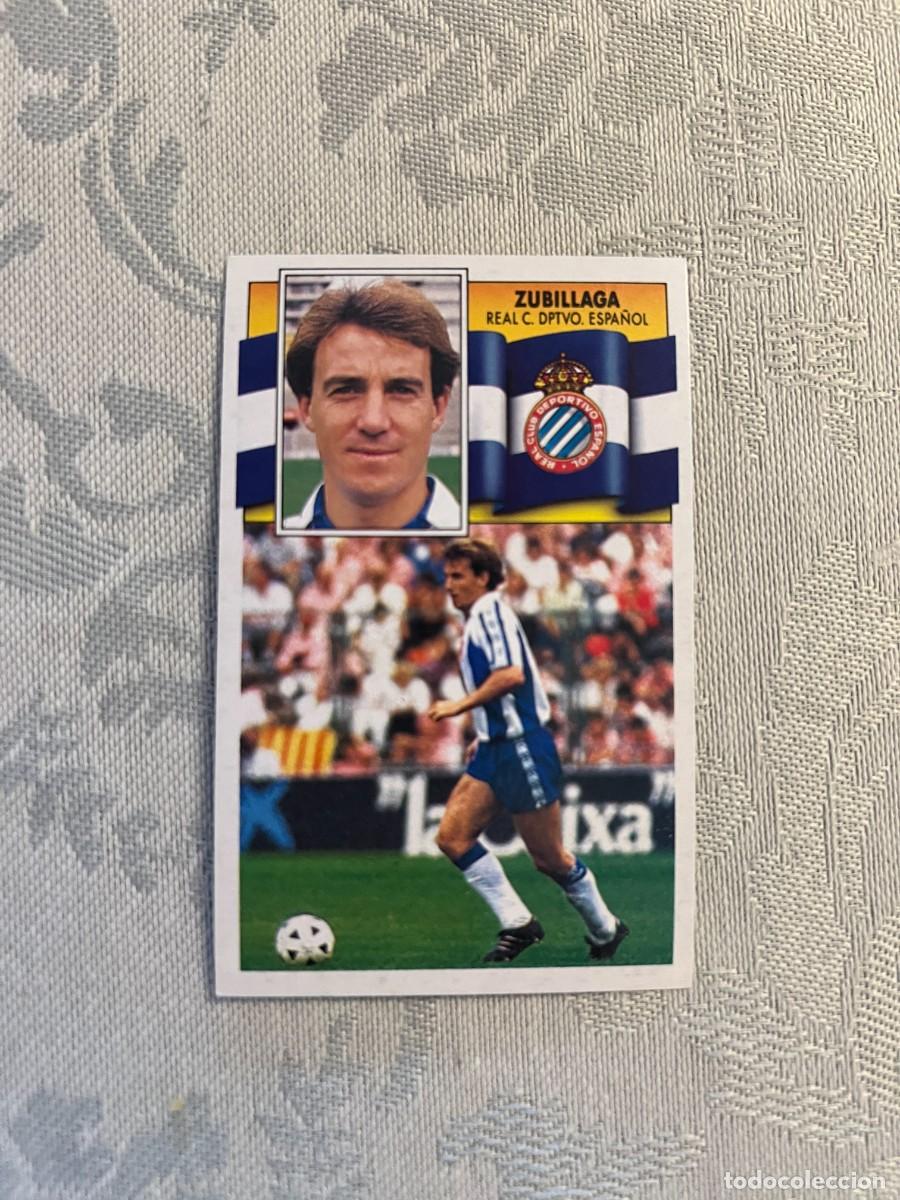 Cromos de F&uacute;tbol: ZUBILLAGA ESPA&Ntilde;OL NUEVO EDICIONES ESTE 1990/91 90-91