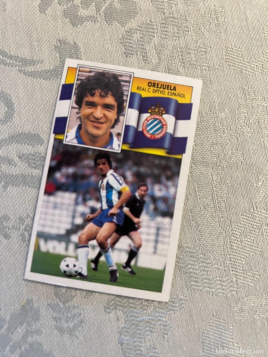 Cromos de F&uacute;tbol: OREJUELA ESPA&Ntilde;OL NUEVO EDICIONES ESTE 1990/91 90-91