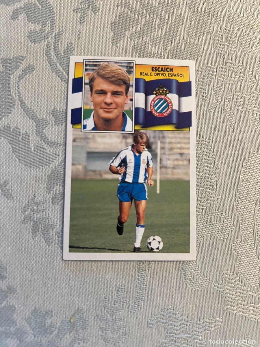 Cromos de F&uacute;tbol: ESCAICH ESPA&Ntilde;OL NUEVO EDICIONES ESTE 1990/91 90-91