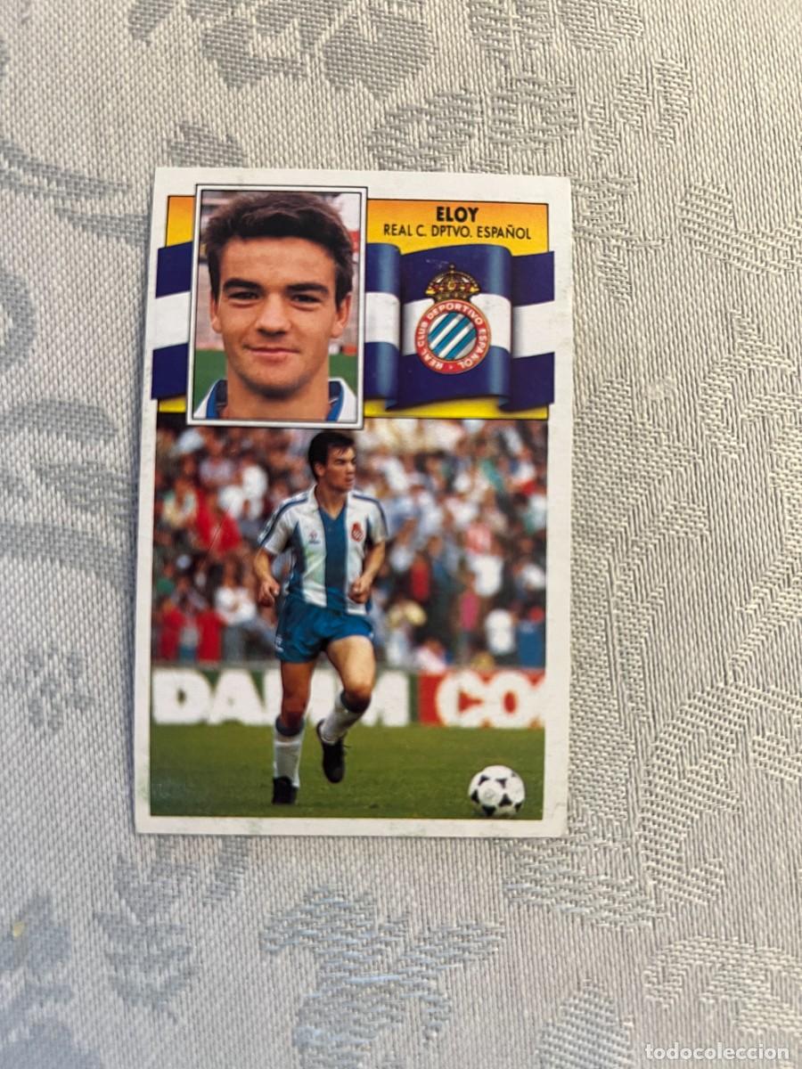 Cromos de F&uacute;tbol: ELOY ESPA&Ntilde;OL NUEVO EDICIONES ESTE 1990/91 90-91