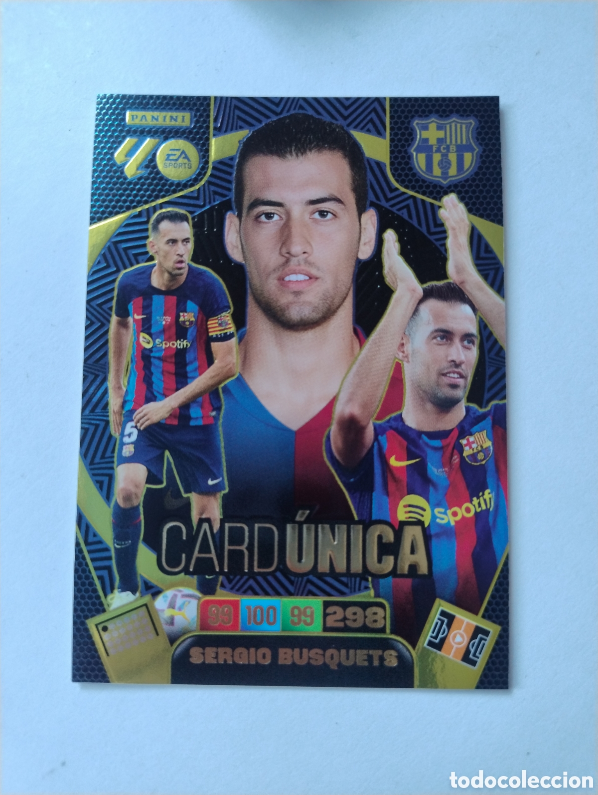 Cromos de F&uacute;tbol: Sergio Busquets - Barcelona - Adrenalyn XL Liga 2025 - 2026 Card Unica
