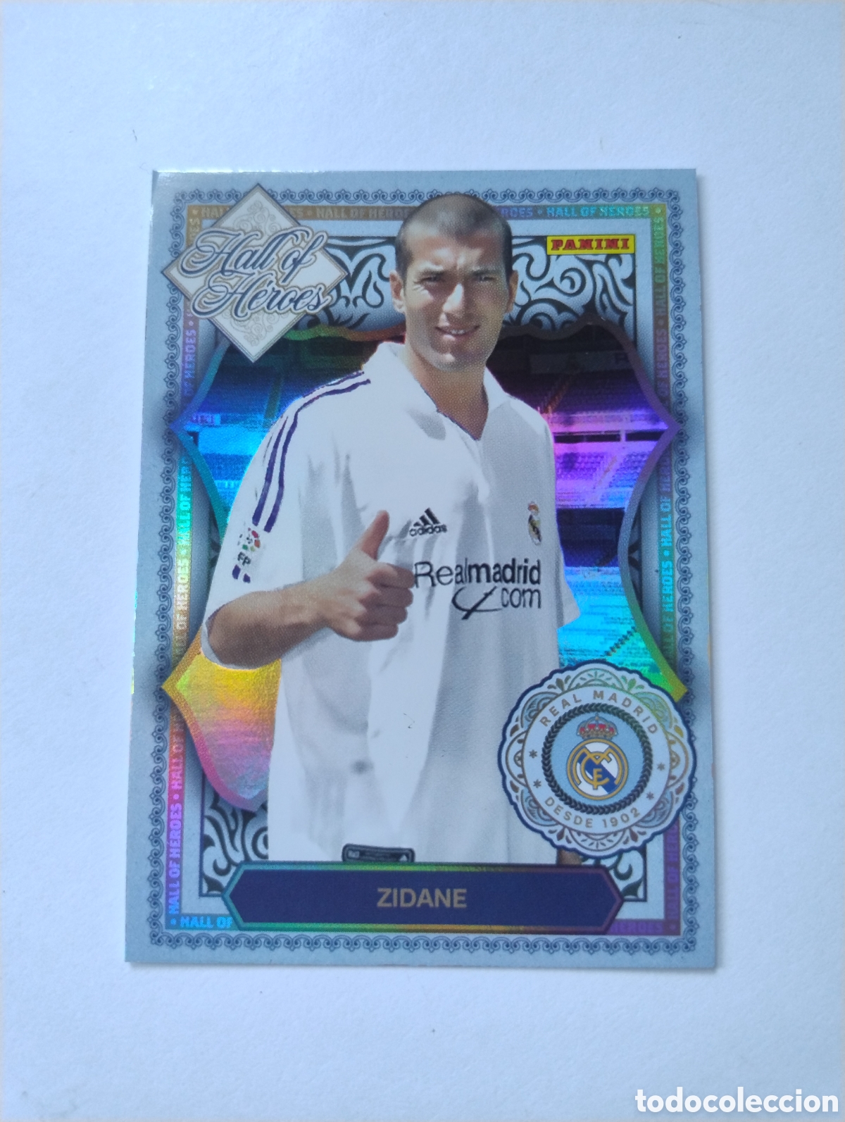 Cromos de F&uacute;tbol: HH 1 - Zidane - Real Madrid - Panini Club 2026 Hall of Heroes