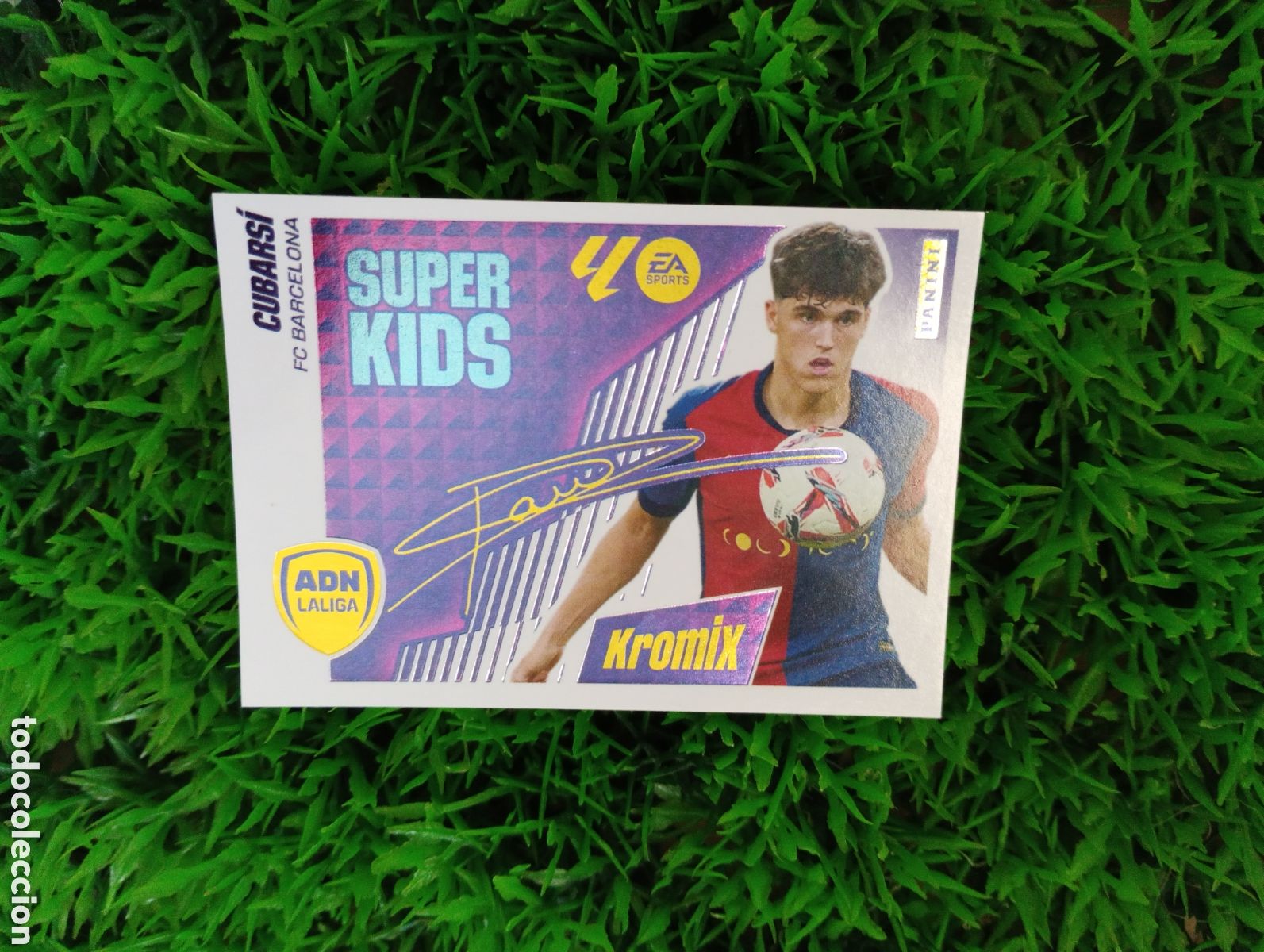 Cromos de F&uacute;tbol: Cubarsi Bacerlona KROMIX SUPER KIDS Liga Este 25-26 # K 6 NUNCA PEGADO