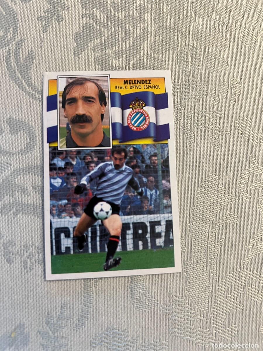 Cromos de F&uacute;tbol: MELENDEZ ESPA&Ntilde;OL NUEVO EDICIONES ESTE 1990/91 90-91