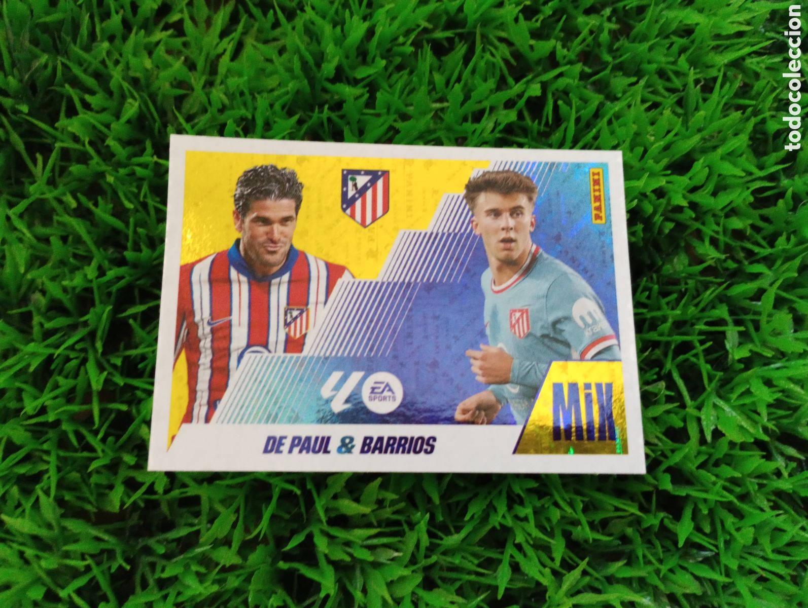 Figurine di Calcio: De Paul - Barrios Atletico De Madrid MIX Liga Este 25-26 # 6 NUNCA PEGADO