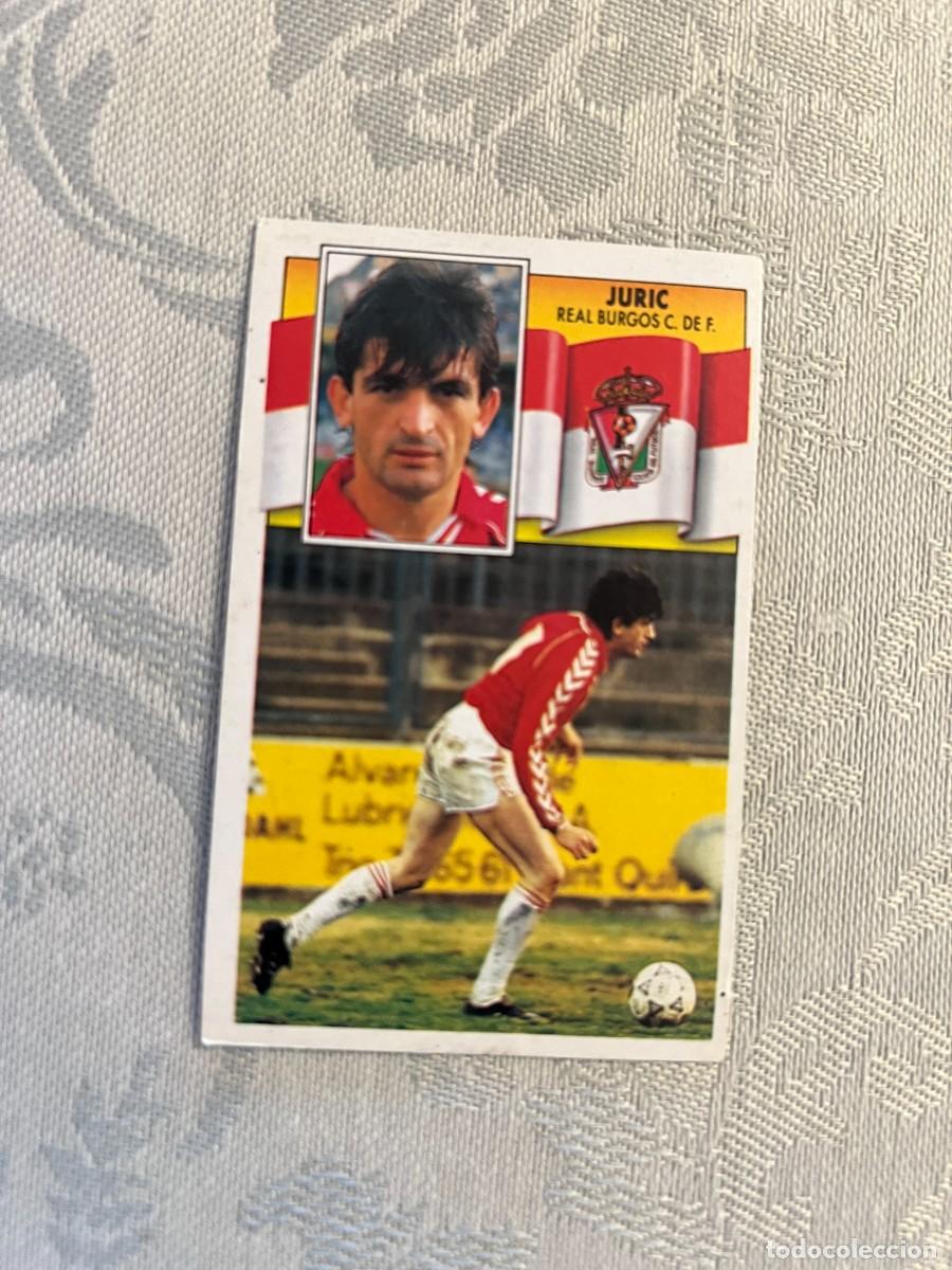 Cromos de Futebol: JURIC BURGOS NUEVO EDICIONES ESTE 1990/91 90-91