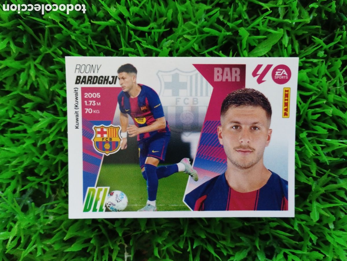 Figurine di Calcio: Bardghji Barcelona FICHAJES Liga Este 25-26 # 41 NUNCA PEGADO
