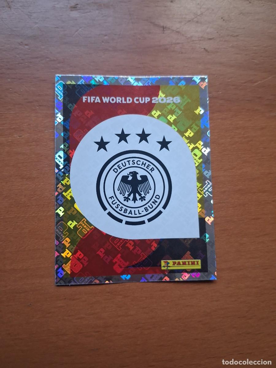 Cromos de F&uacute;tbol: Fifa World Cup 26 Mundial 2026 GER 1 Alemania Escudo Logo