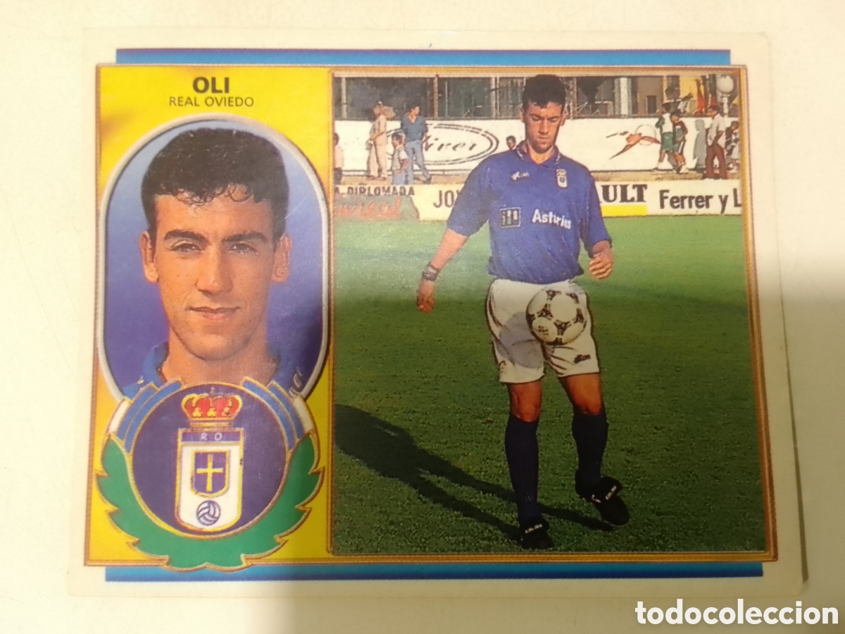 Cromos de F&uacute;tbol: Colecciones Este 96-97 Oli &bull; Oviedo.