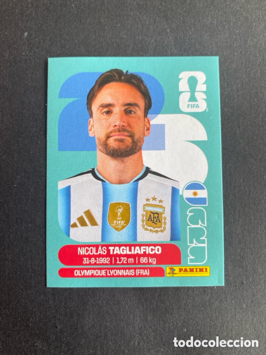 Cromos de F&uacute;tbol: Cromo Argentina N*6 Mundial 2026