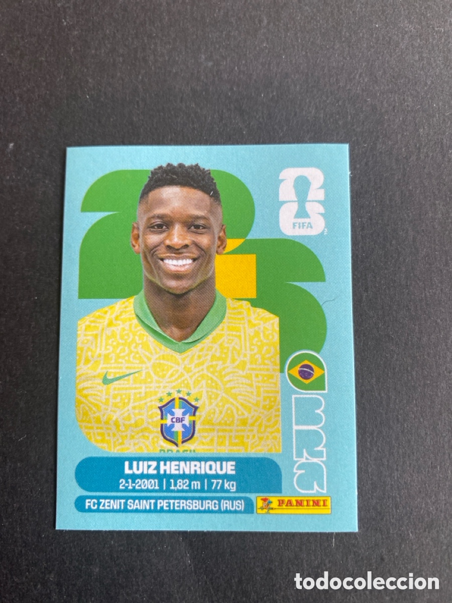 Cromos de F&uacute;tbol: Cromo Brasil N*12 Mundial 2026