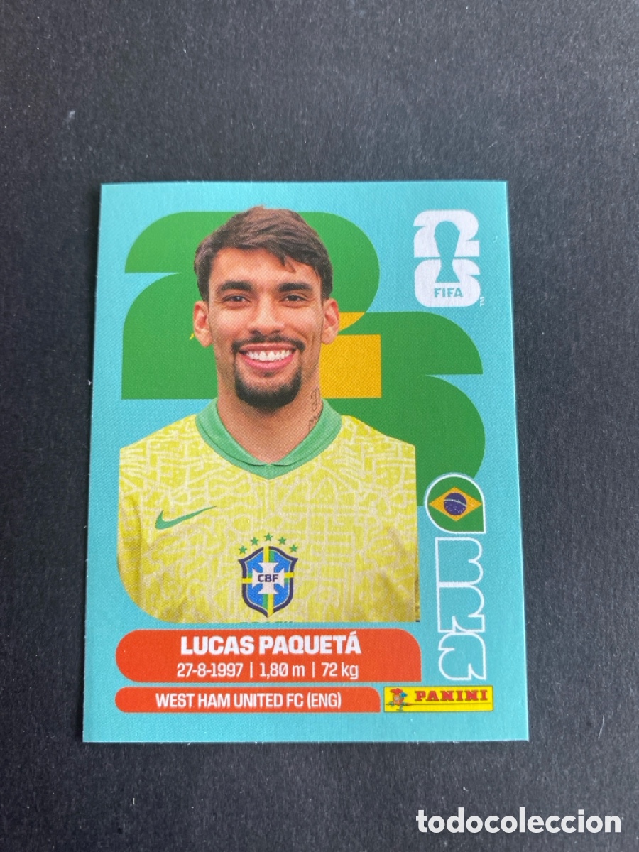 Cromos de F&uacute;tbol: Cromo Brasil N*9 Mundial 2026