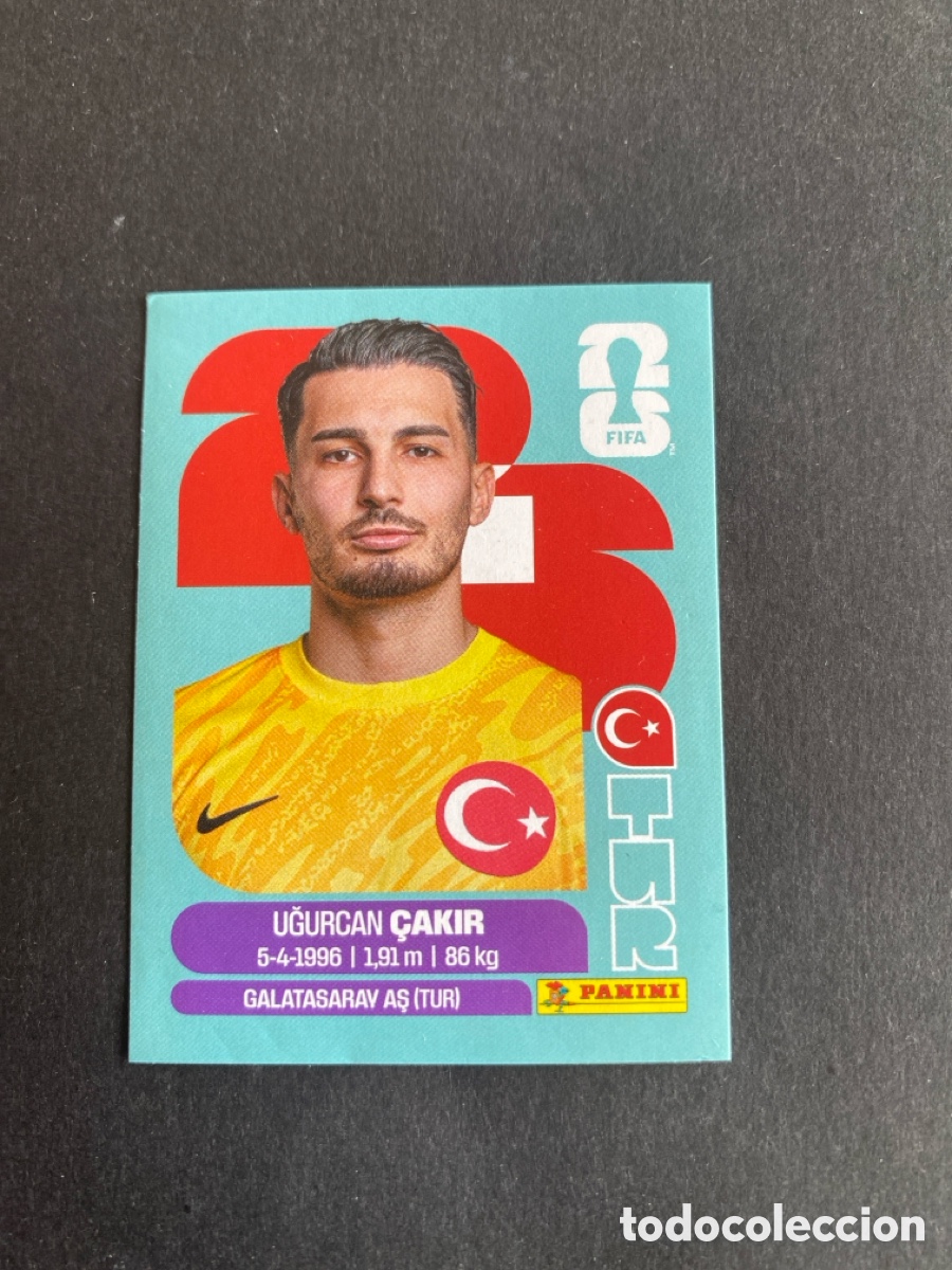 Cromos de F&uacute;tbol: Cromo Turquia N*2 Mundial 2026