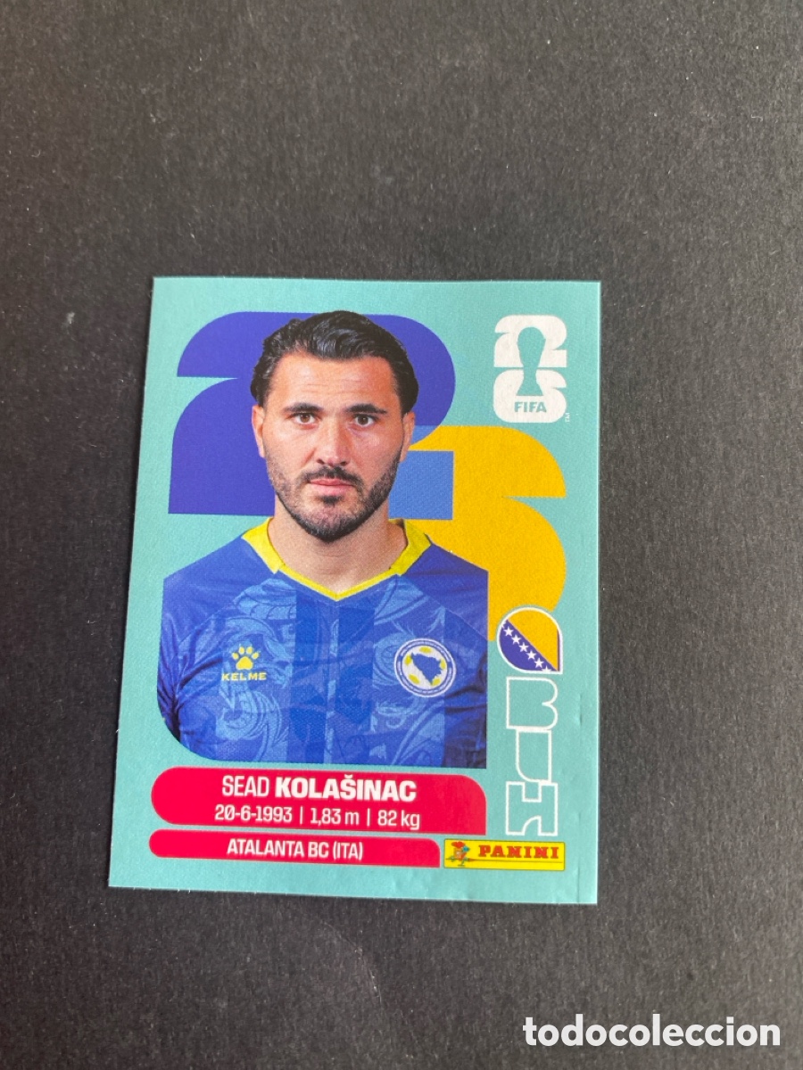 Cromos de F&uacute;tbol: Cromo Bosnia y Herzegovina N* 4 Mundial 2026