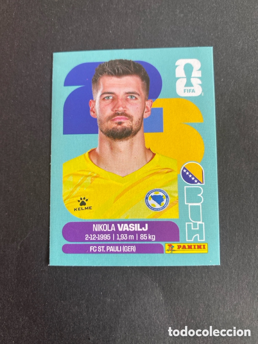 Cromos de F&uacute;tbol: Cromo Bosnia Y Herzegovina N*2 Mundial 2026