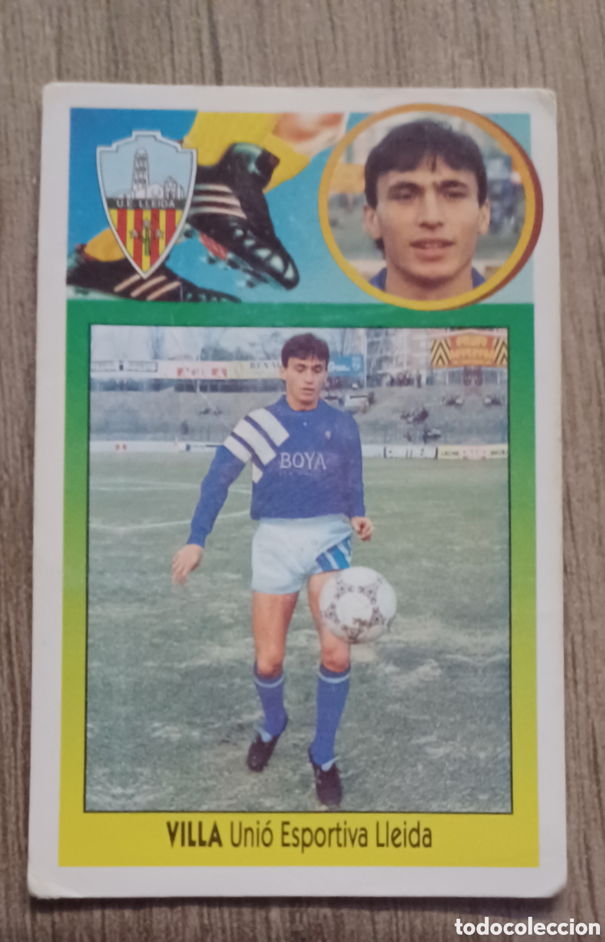 Cromos de F&uacute;tbol: VILLA COLOCA SIGUE Z