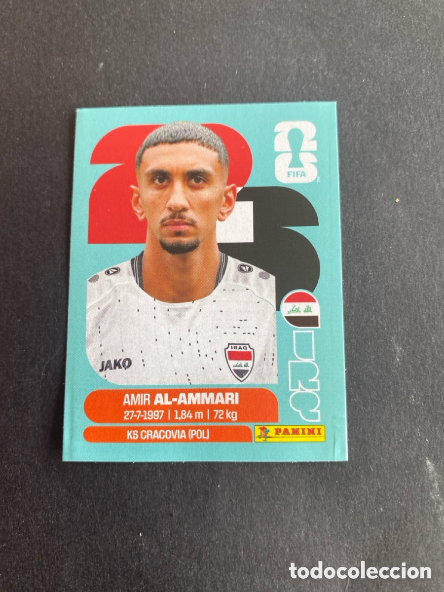 Cromos de F&uacute;tbol: Cromo Iraq N*10 Mundial 2026