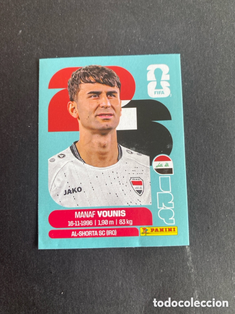 Cromos de F&uacute;tbol: Cromo Iraq N*8 Mundial 2026