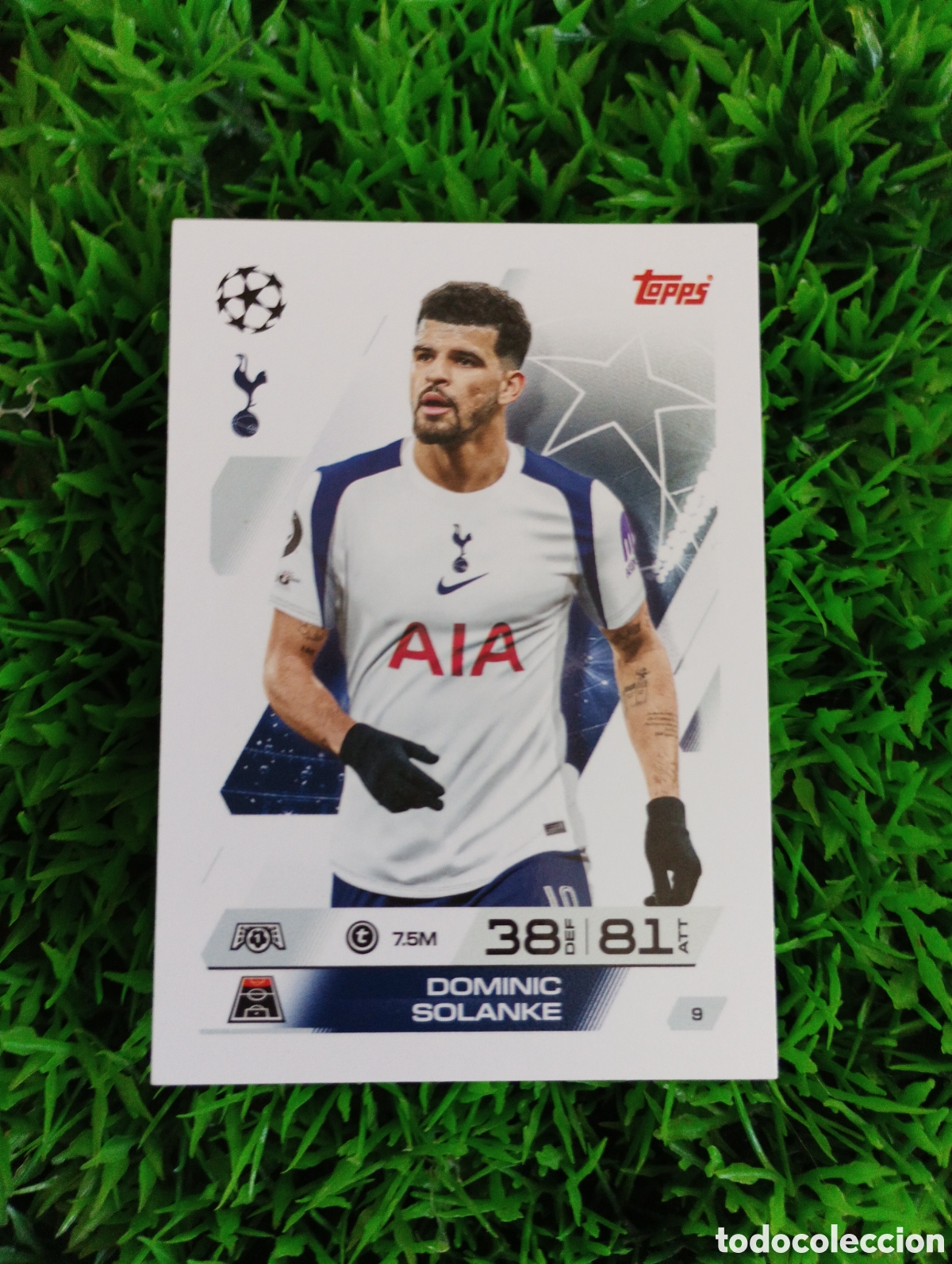 Football Stickers: Solanke Tottenham Match Attax 25-26 # 9