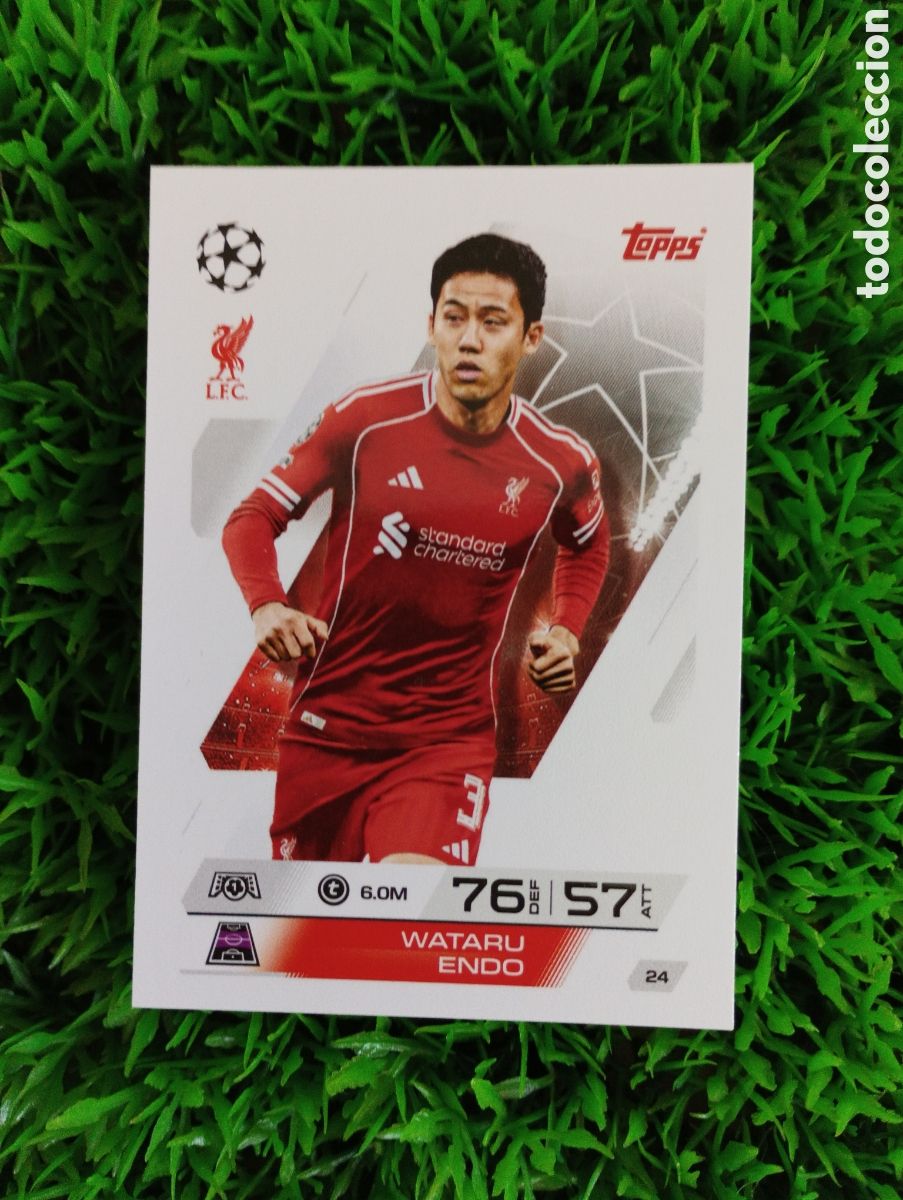 Football Stickers: Endo Liverpool Match Attax 25-26 # 24
