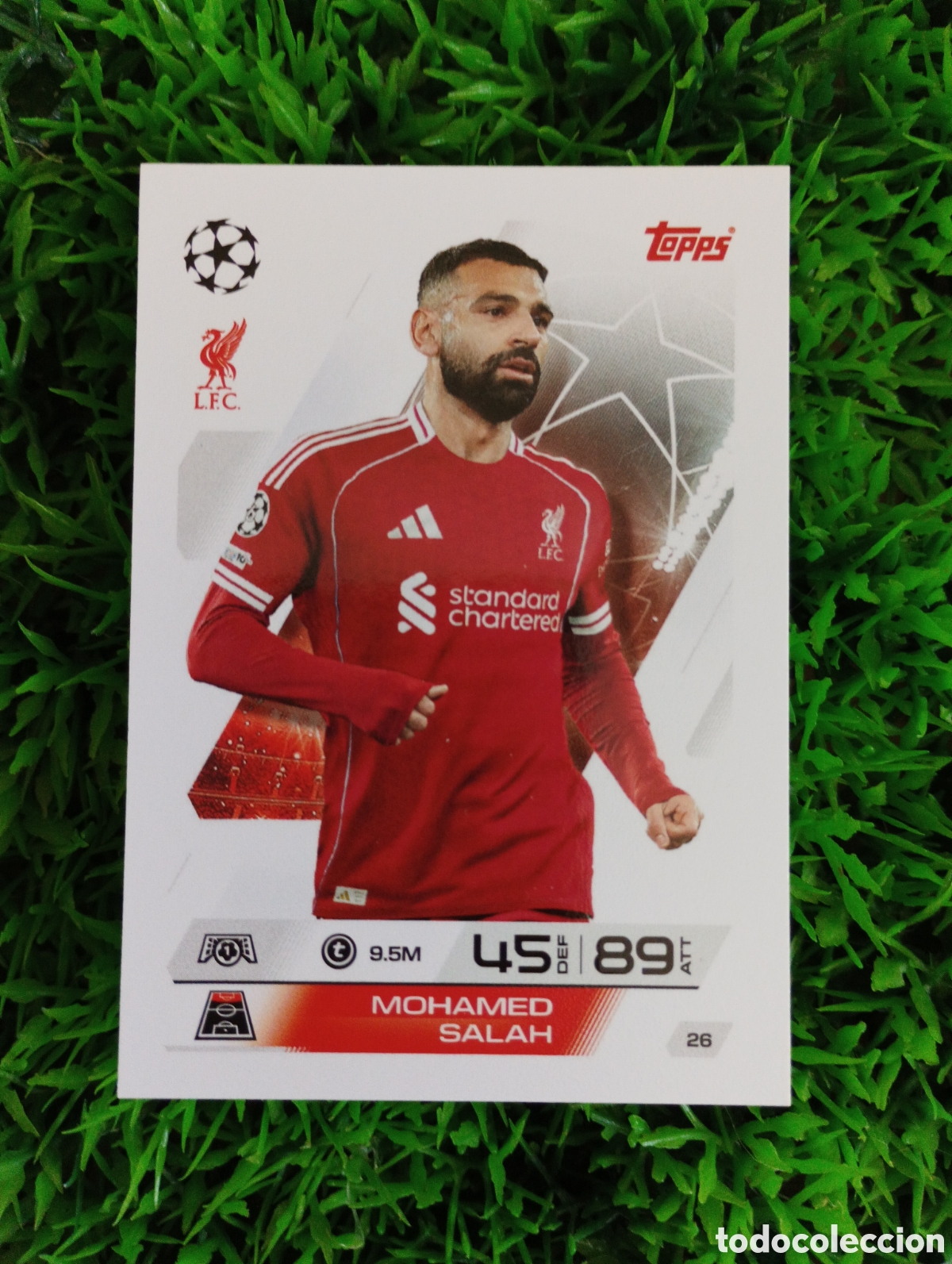 Football Stickers: Salah Liverpool Match Attax 25-26 # 26