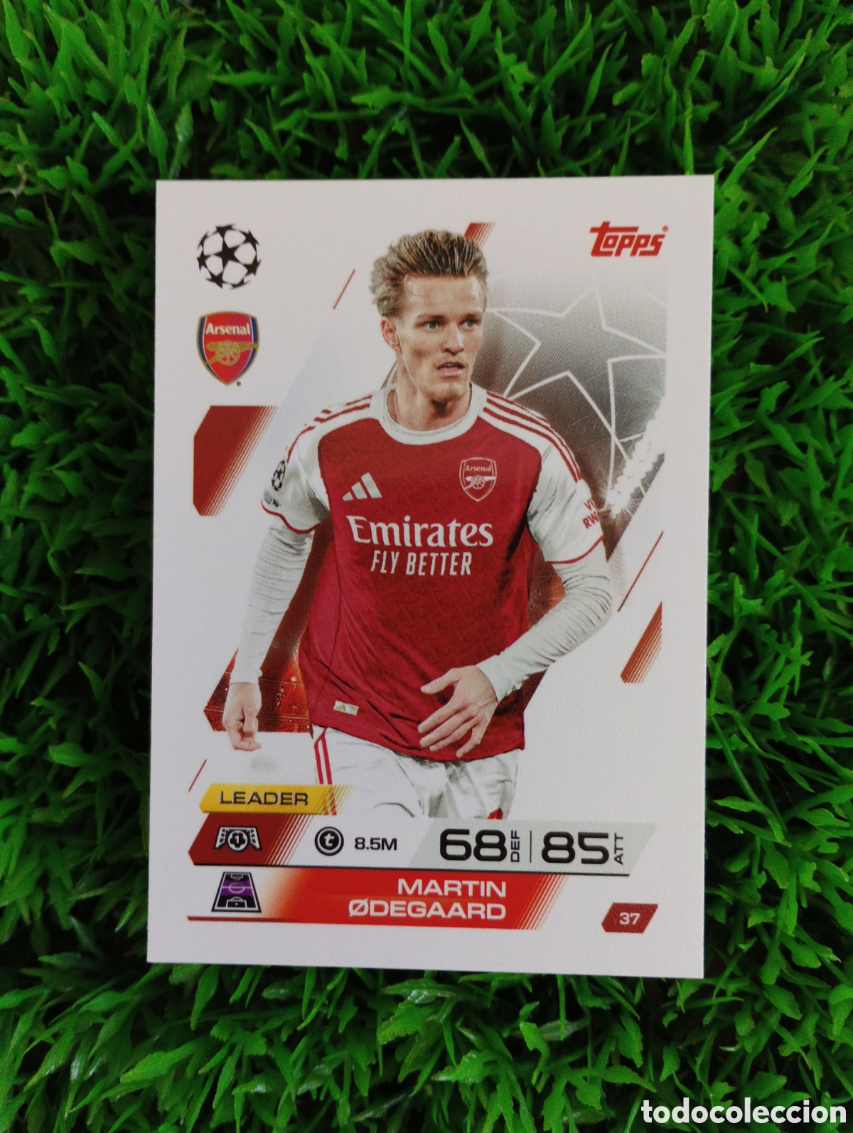 Football Stickers: Odegaard Arsenal Match Attax 25-26 # 37