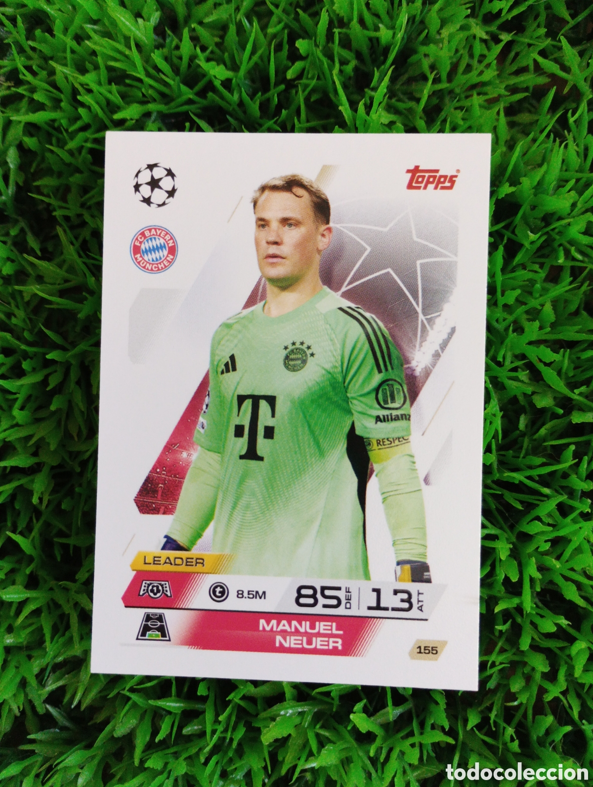 Cromos de F&uacute;tbol: Neuer Bayern Munich Match Attax 25-26 # 155