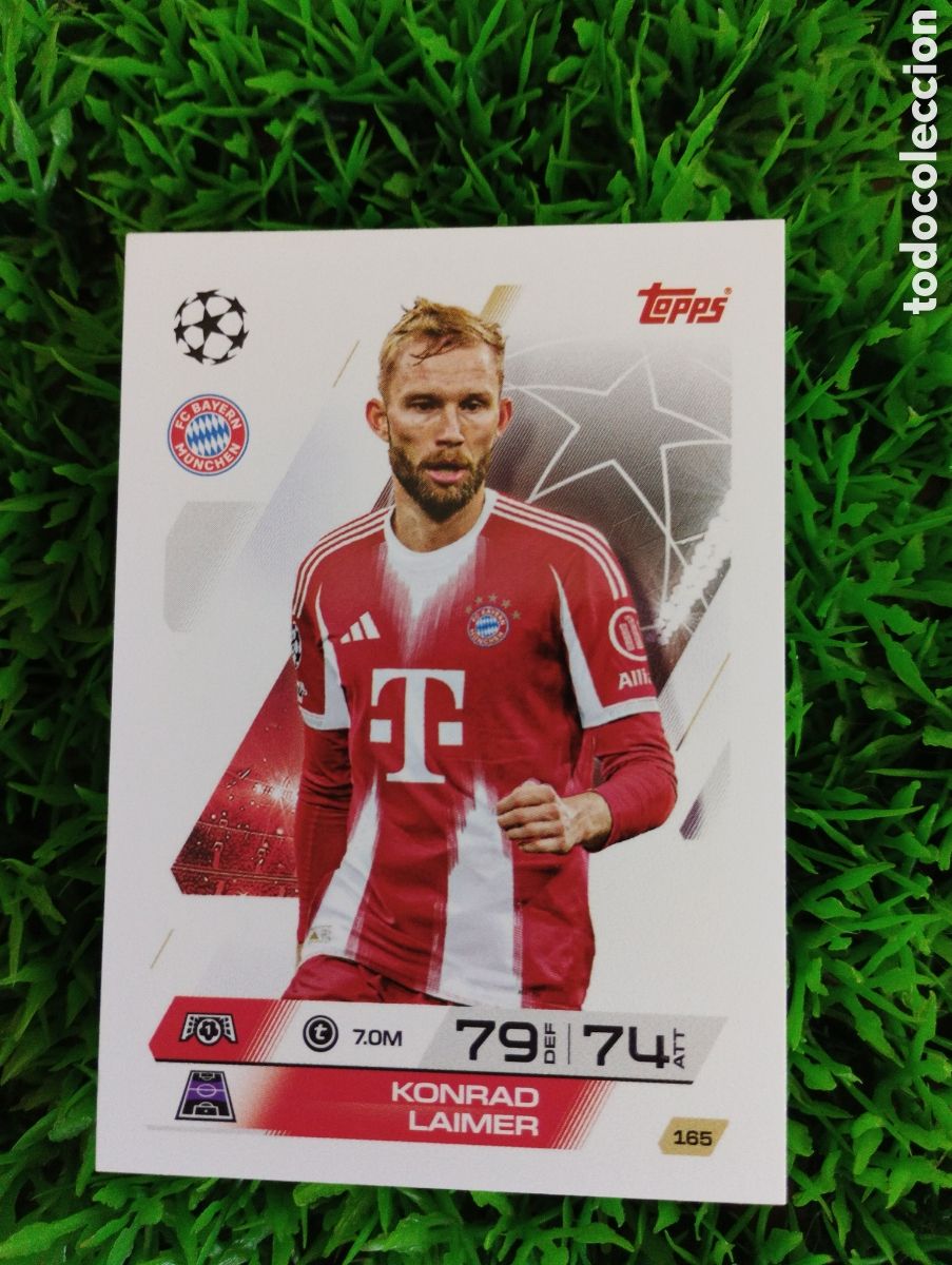 Cromos de F&uacute;tbol: Laimer Bayern Munich Match Attax 25-26 # 165