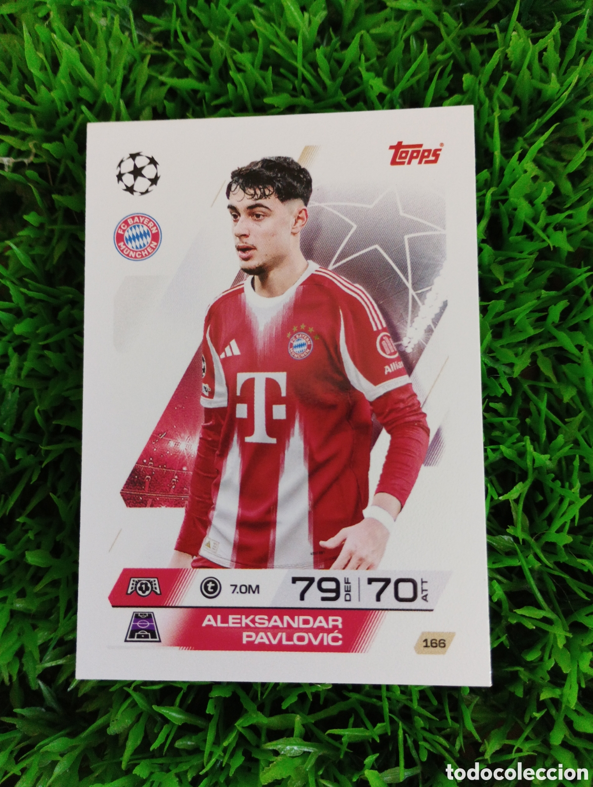 Cromos de F&uacute;tbol: Pavlovic Bayern Munich Match Attax 25-26 # 166