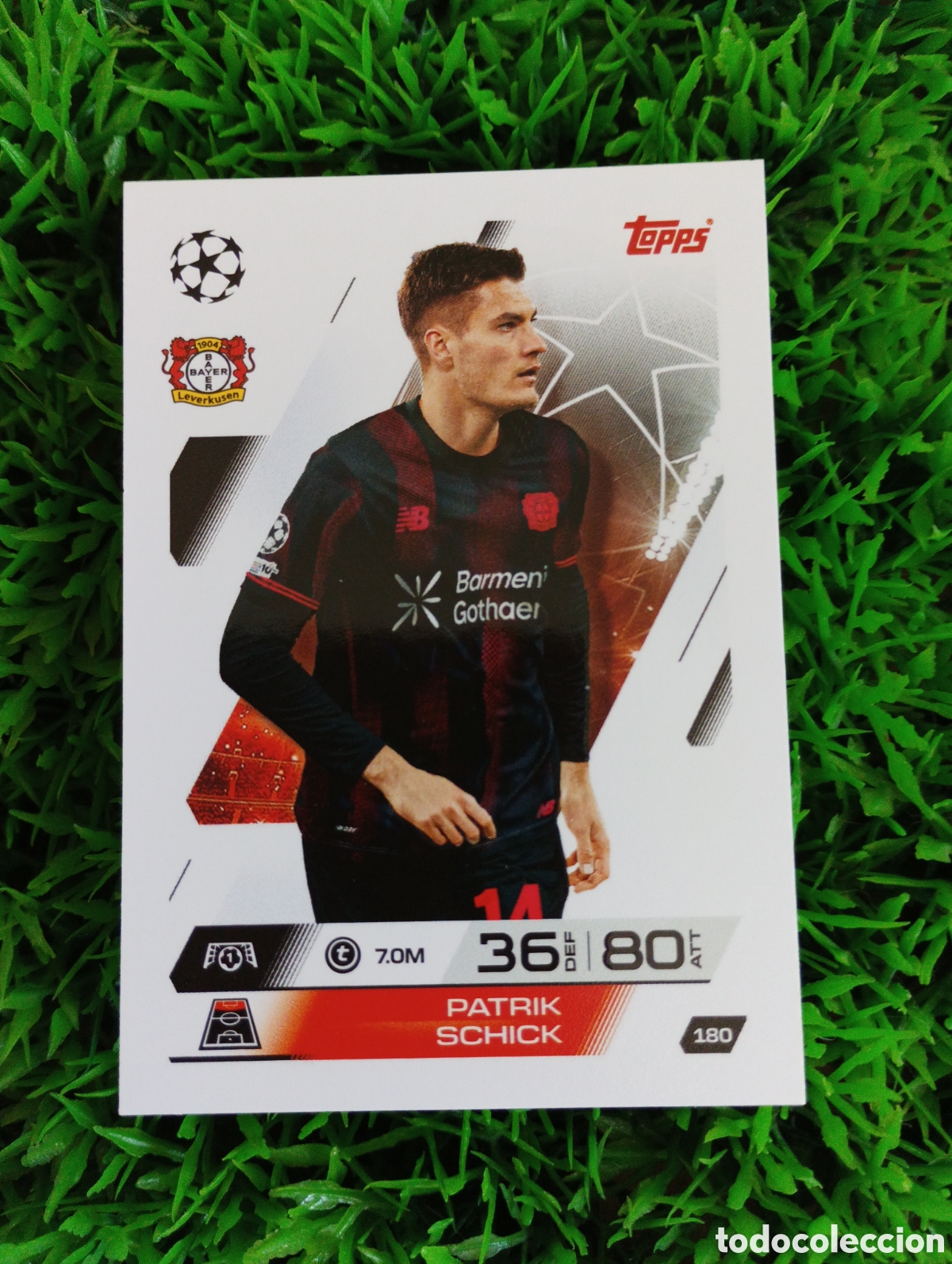 Fu&szlig;ball-Sticker: Schick Bayer Leverkusen Match Attax 25-26 # 180