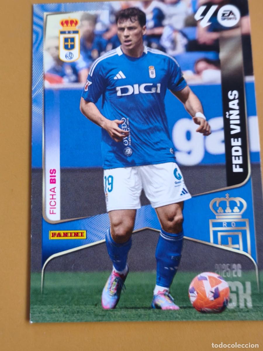 Fu&szlig;ball-Sticker: fede vi&ntilde;as, 2025 26 ficha bis