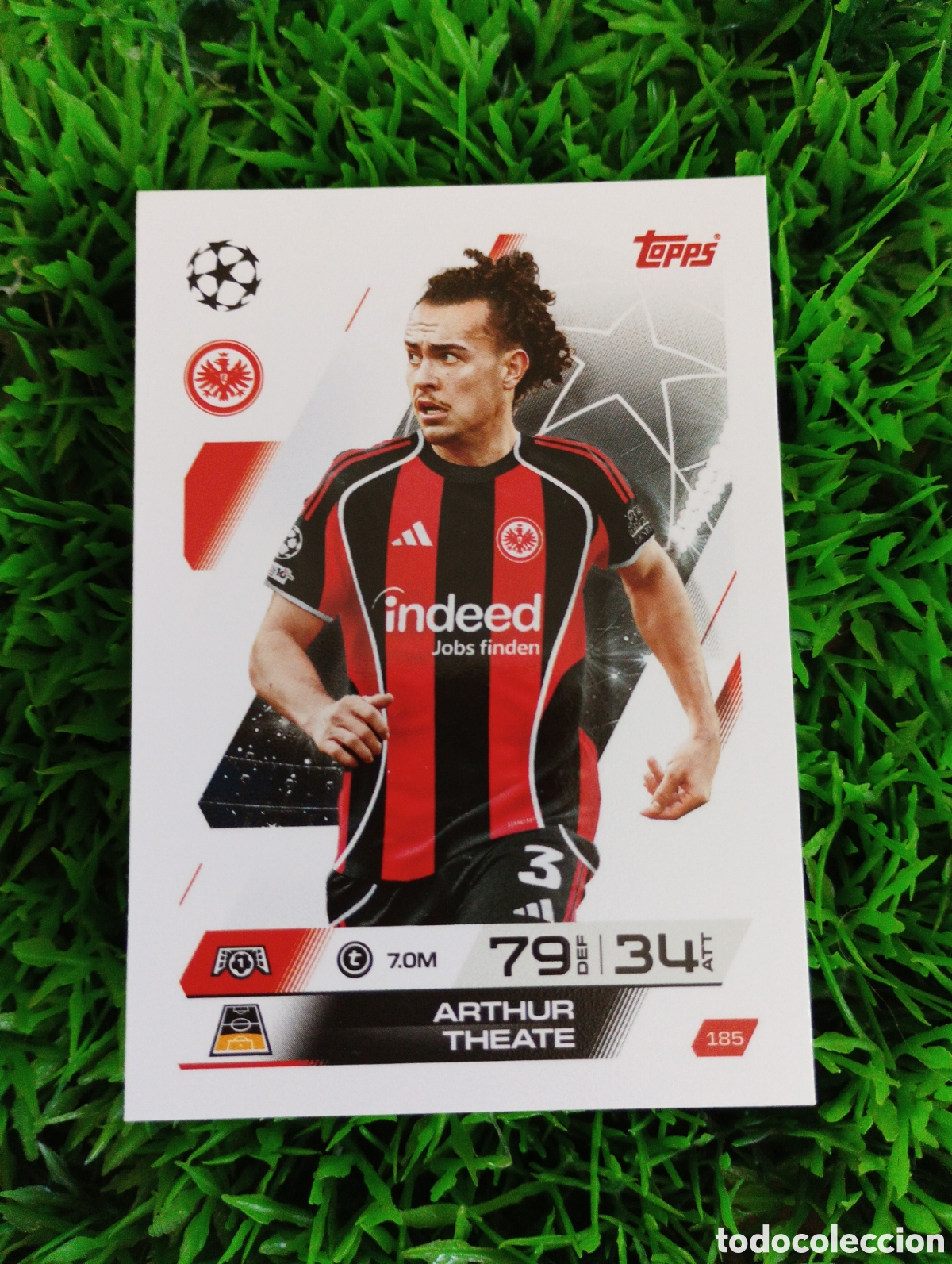 Fu&szlig;ball-Sticker: Theate Eintracht Frankfurt Match Attax 25-26 # 185
