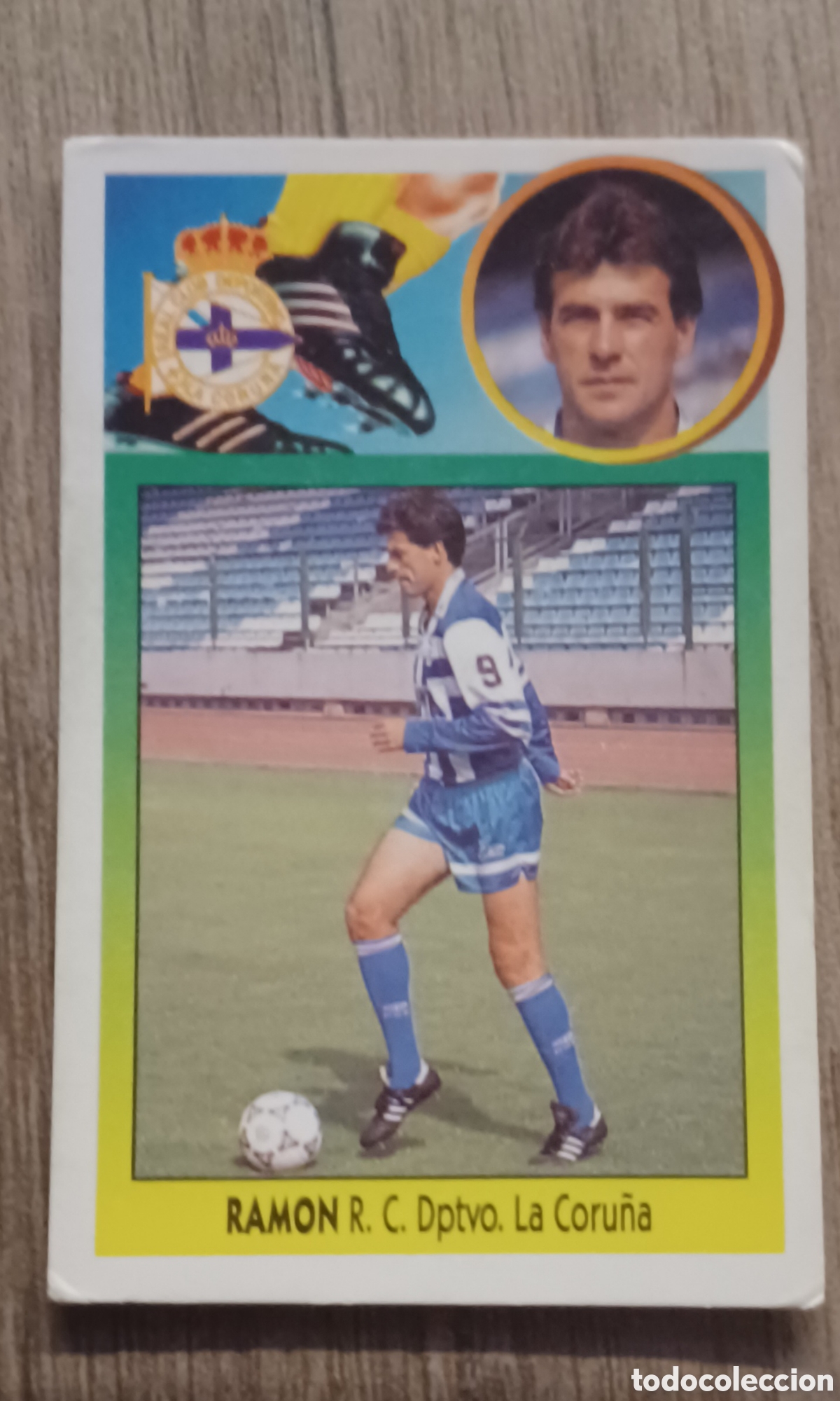 Fu&szlig;ball-Sticker: CROMO RAMON BAJA DEPORTIVO DE LA CORU&Ntilde;A EDICIONES ESTE FUTBOL LIGA ESPA&Ntilde;A 93 94 CARTON NUNCA PEGADO